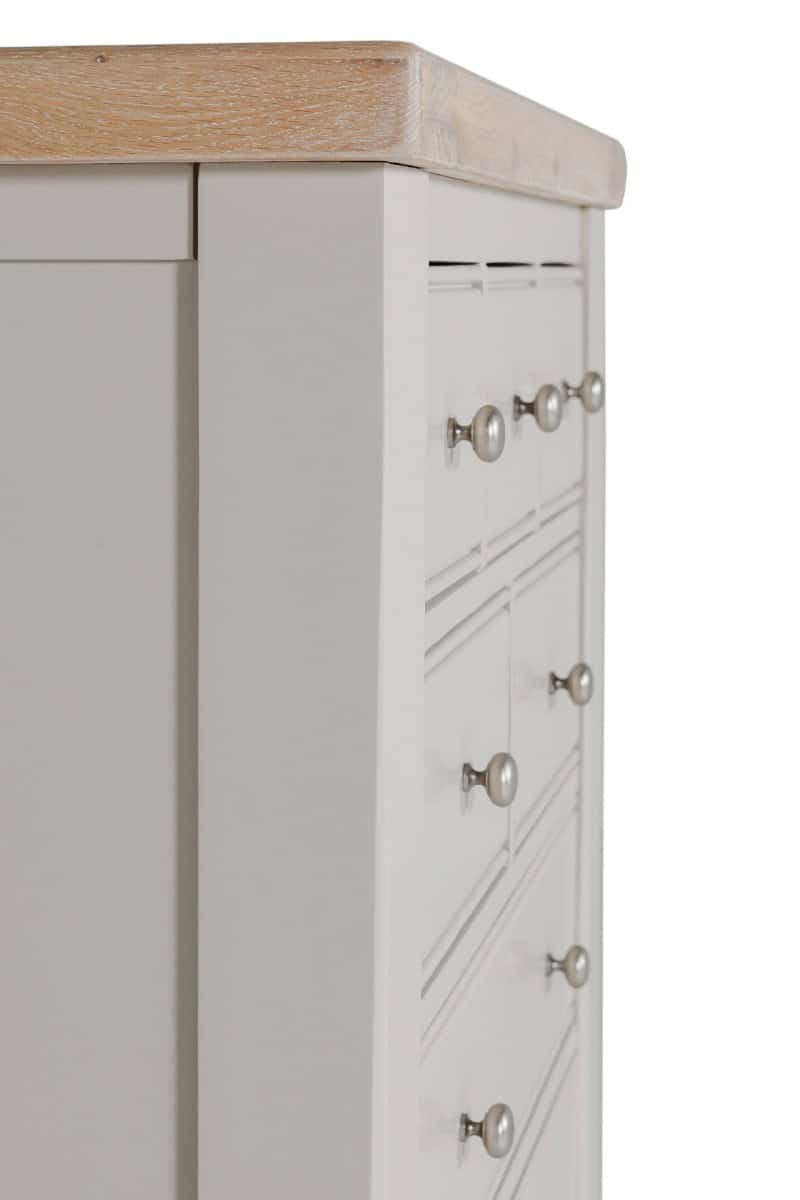 Doune Tall Chest - Taupe - Image 4
