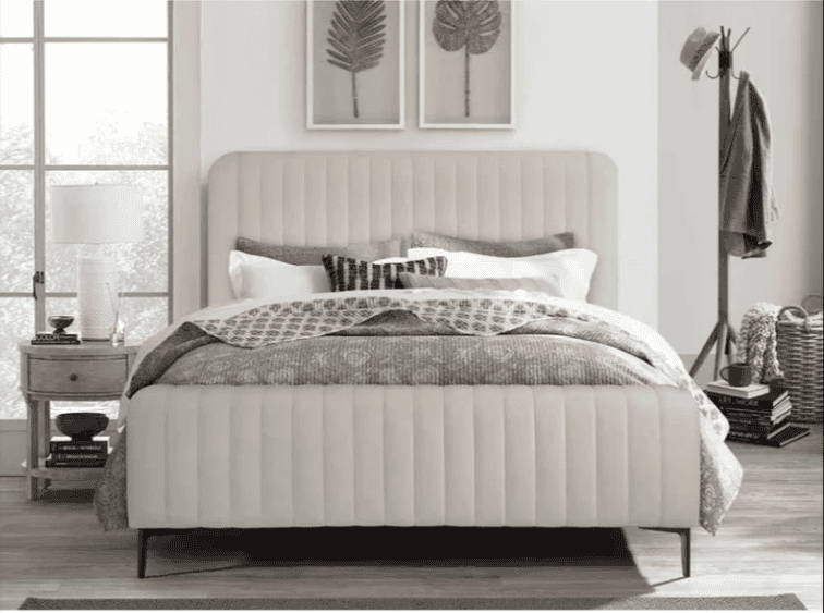 Clarissa 5ft Bedframe - Beige - Image 2