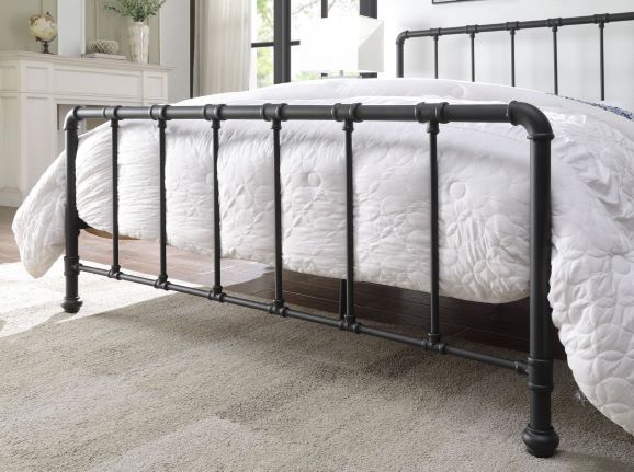 Flintshire 4ft6 Kinnerton Bedframe - Sand Blast Black - Image 3