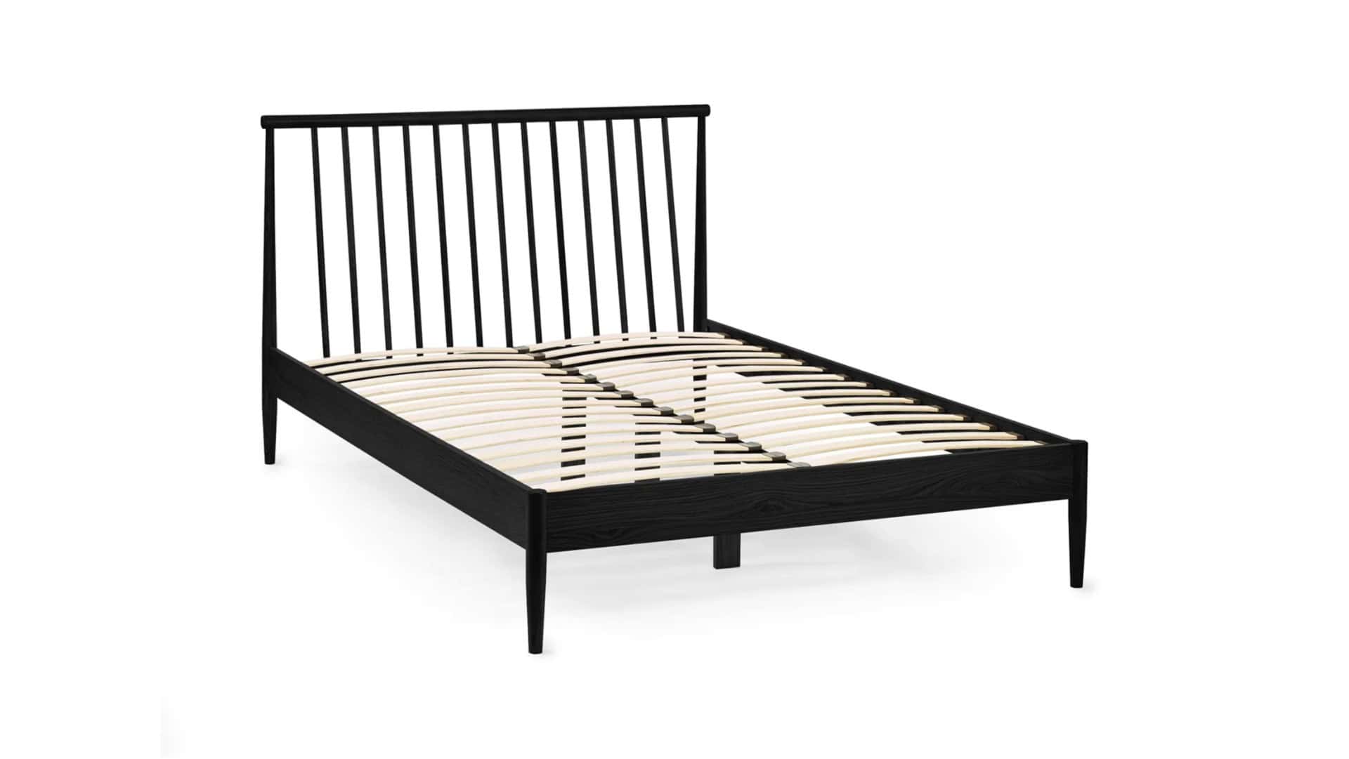 Bellarose 4ft6 Bedframe - Black - Image 4