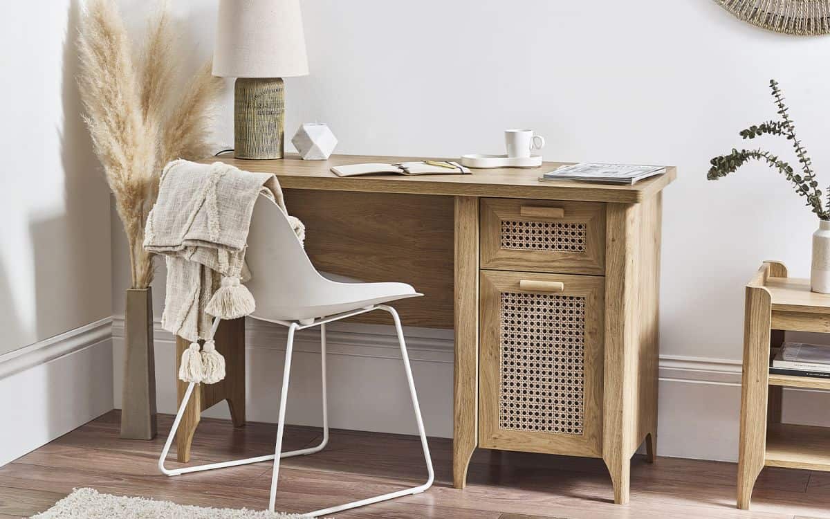 Sydenham Desk - Oak | Buy Online | Beds.ie
