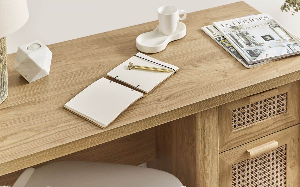 Sydenham Desk - Oak - Image 6