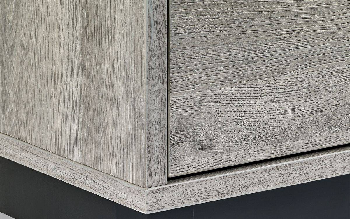 Batu 6 Drawer Chest - Grey Oak - Image 7