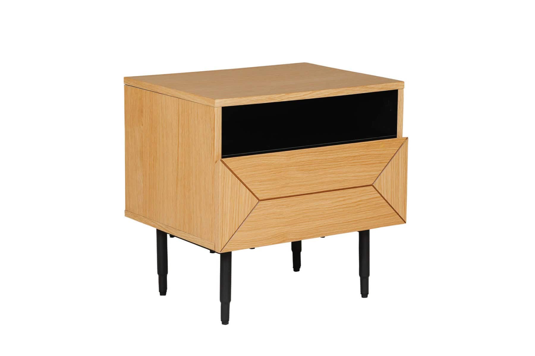 Nate Bedside Table Natural - Oak | Buy Online | Beds.ie