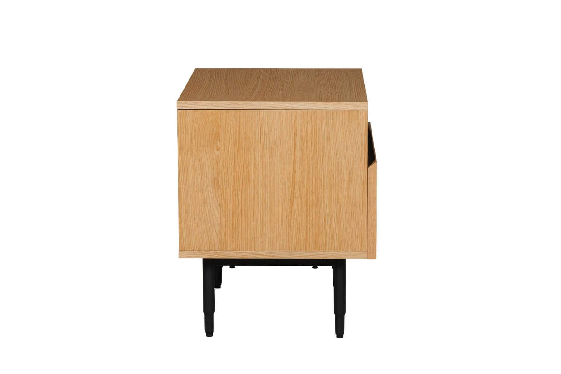 Nate Bedside Table Natural - Oak - Image 3