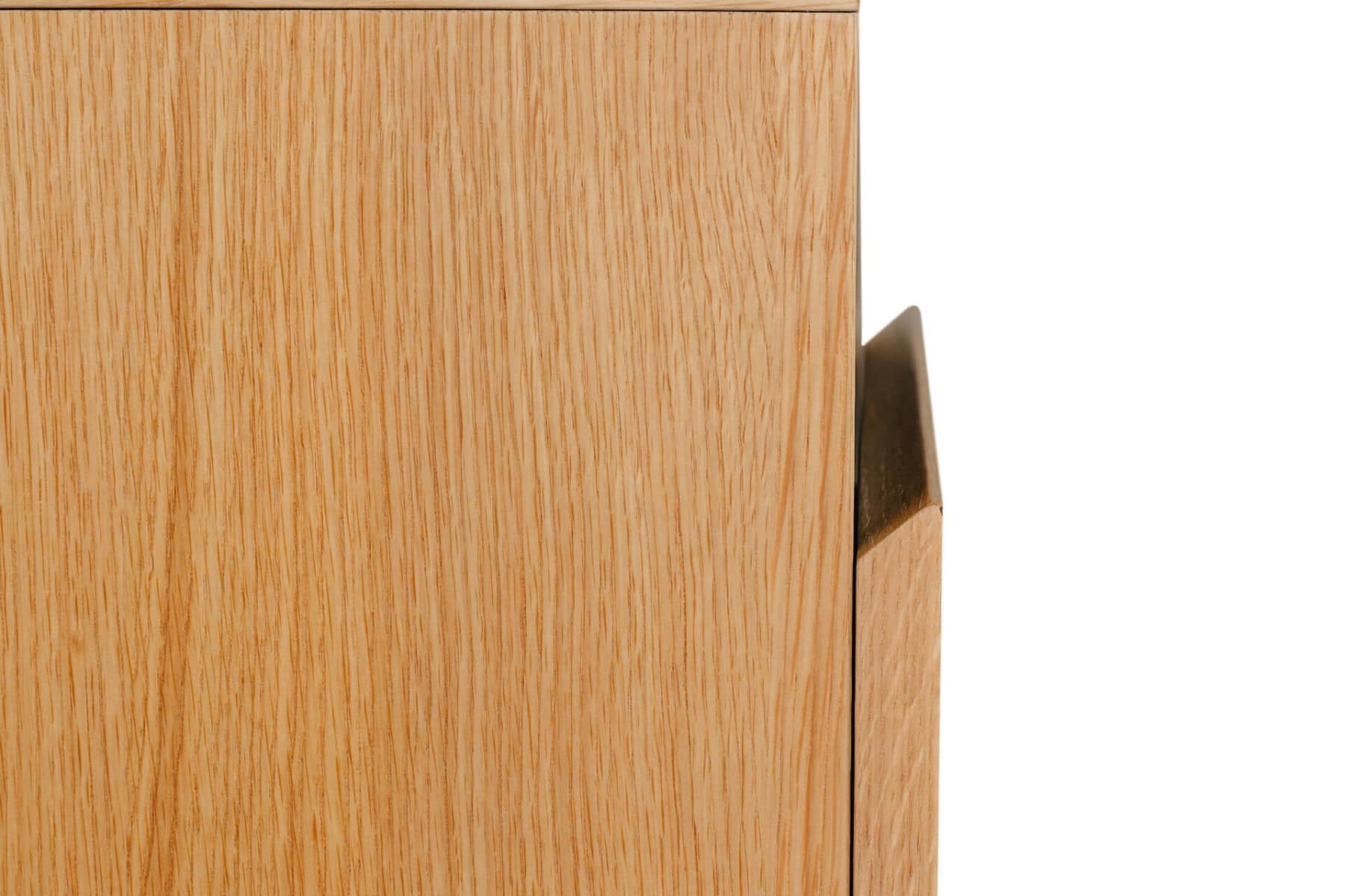 Nate Bedside Table Natural - Oak - Image 9