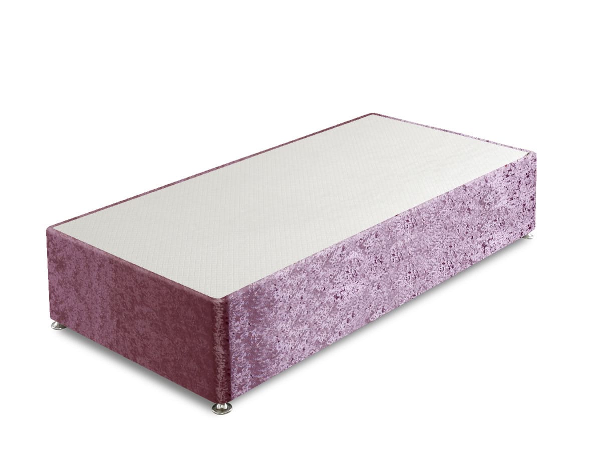 Apollo 3ft Glitz Pink Divan Base | Buy Online | Beds.ie