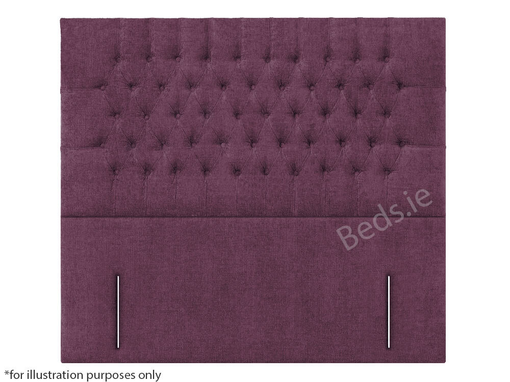 Apollo 6ft New York Headboard - Azzure Purple | Buy Online | Beds.ie