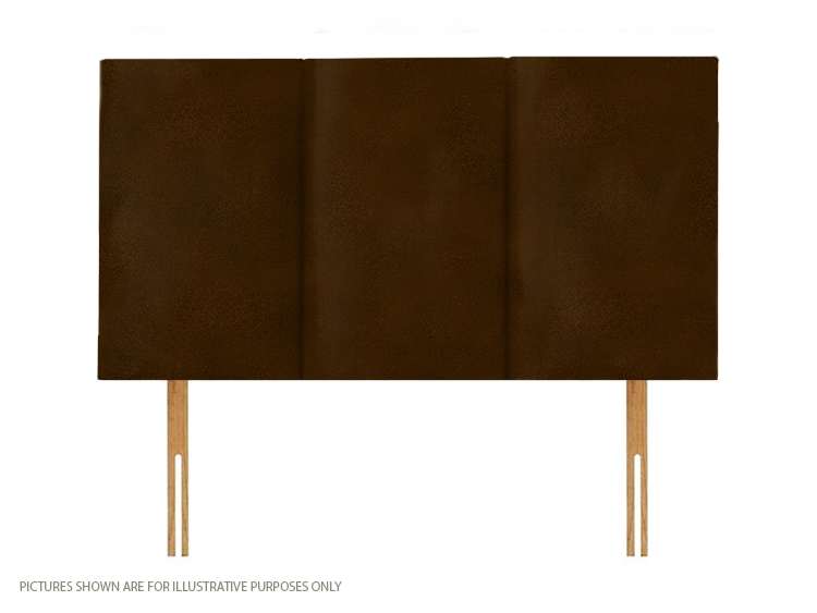 Apollo 4ft6 Southport Headboard - Velvet Brown | Buy Online | Beds.ie