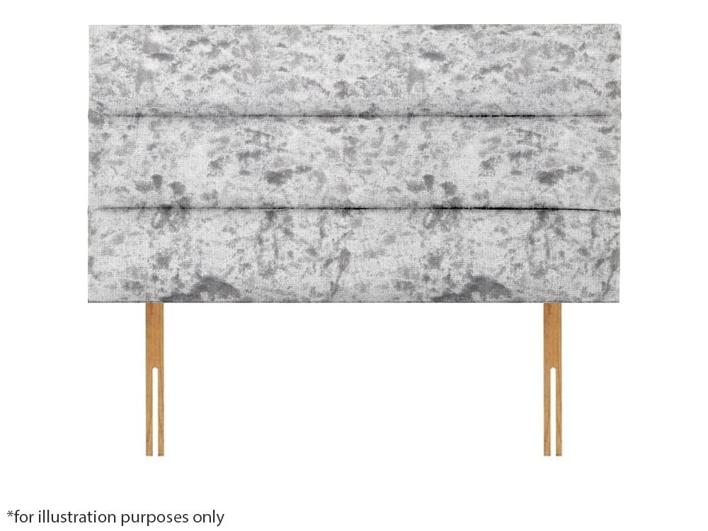 Apollo 6ft Plymouth Headboard - Glitz Silver | Buy Online | Beds.ie