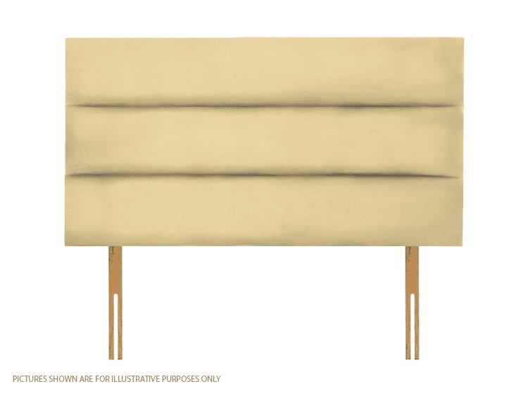 Apollo 5ft Plymouth Headboard - Velvet Cream | Buy Online | Beds.ie