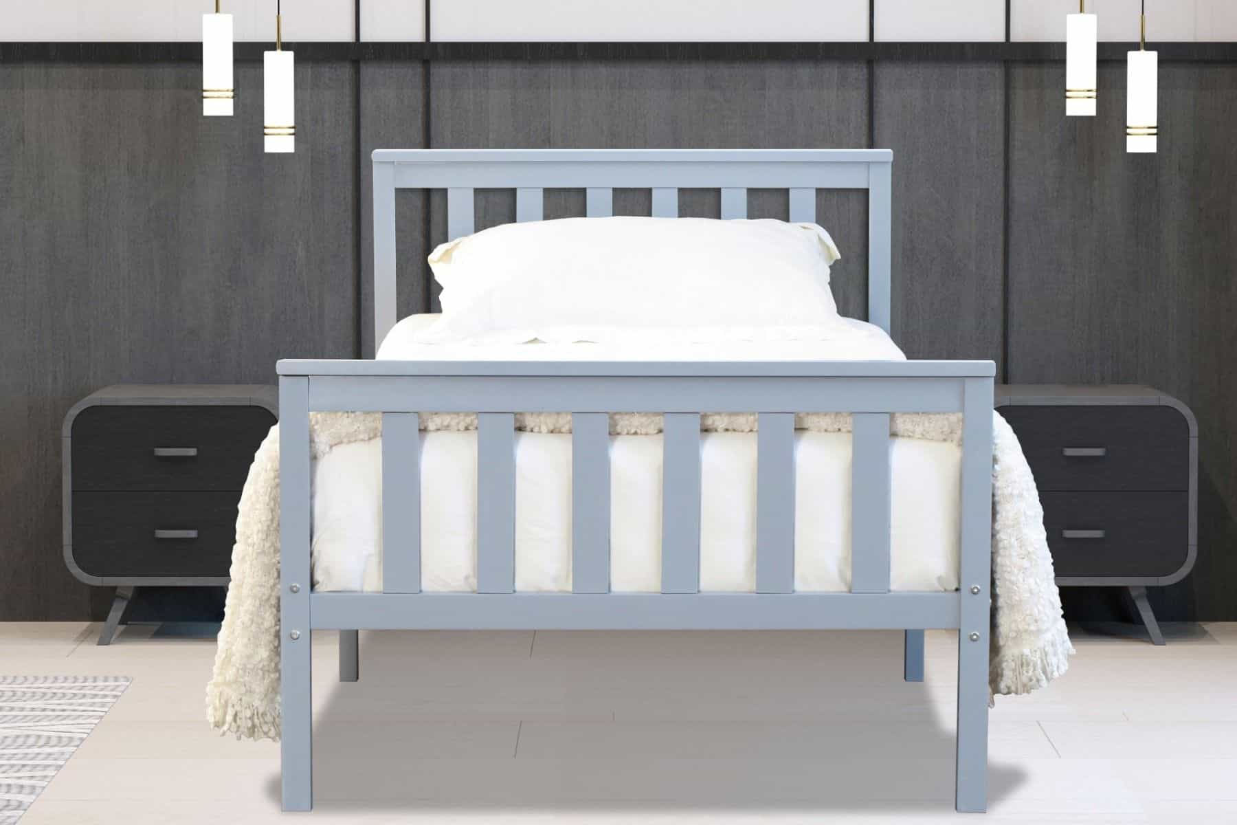 Flintshire 3ft Marnel Bedframe - Grey - Image 2