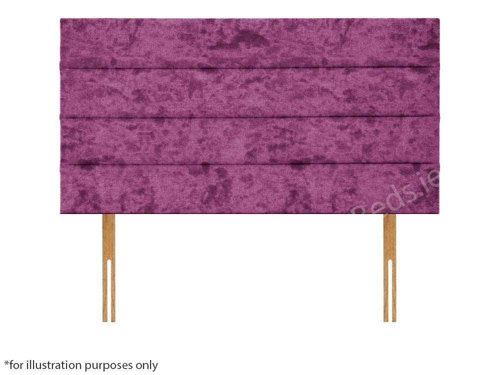 Apollo 2ft6 Dundee Headboard - Glitz Purple | Buy Online | Beds.ie