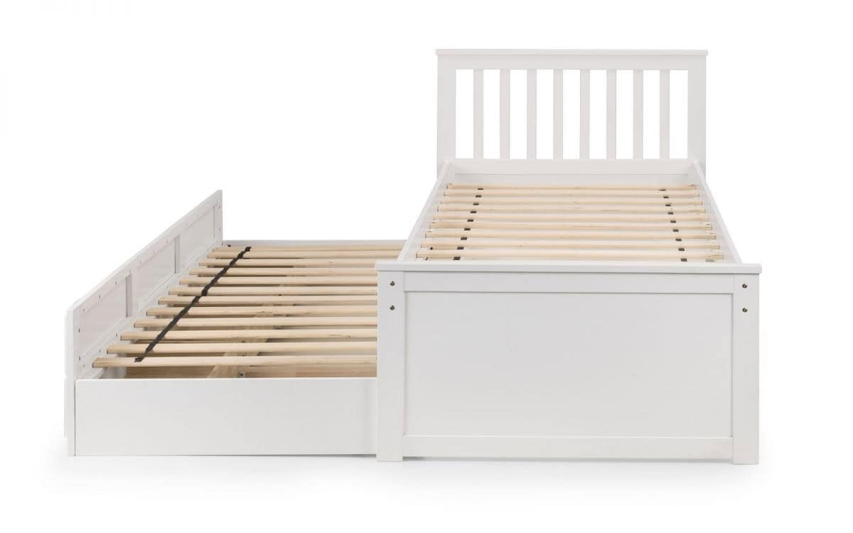 Arya Bedframe with Underbed - White - Image 7