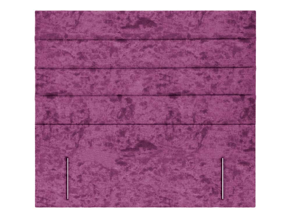 Apollo 4ft Rome Headboard - Glitz Purple | Buy Online | Beds.ie