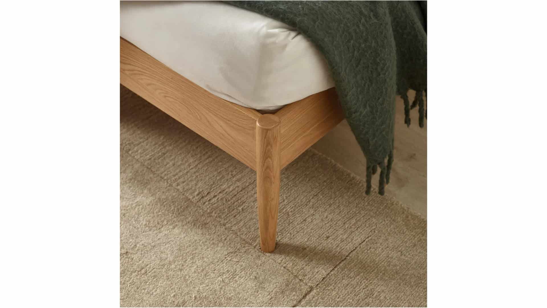 Bellarose 5ft Bedframe - Oak - Image 4