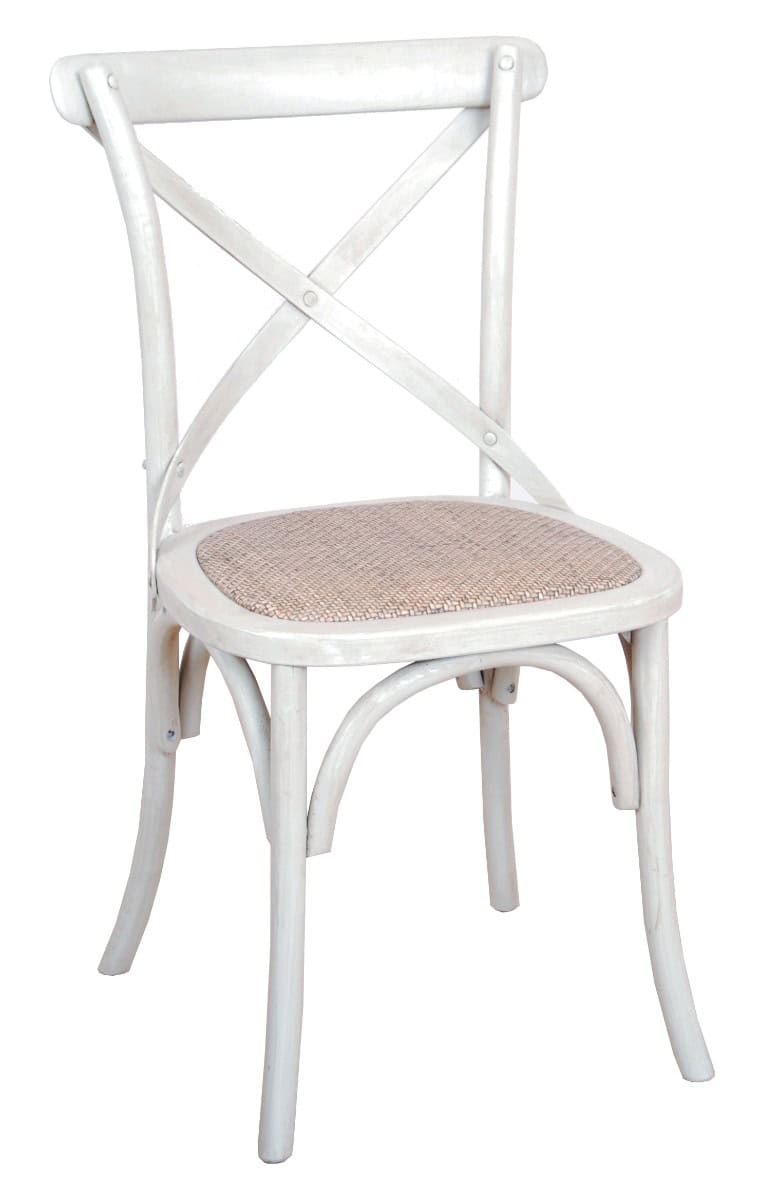 Crossback Chair - White (Set of 2) - Image 2