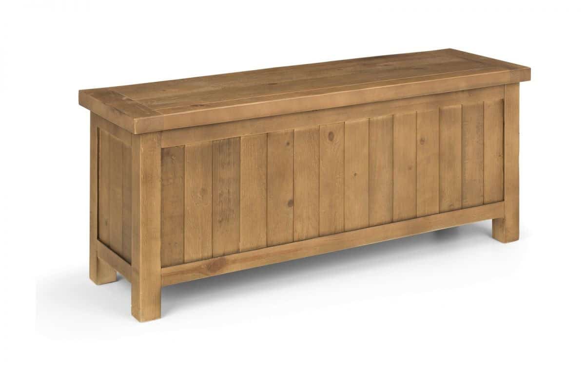 Aspendos Storage Bench - Reclaimed Pine - Image 2