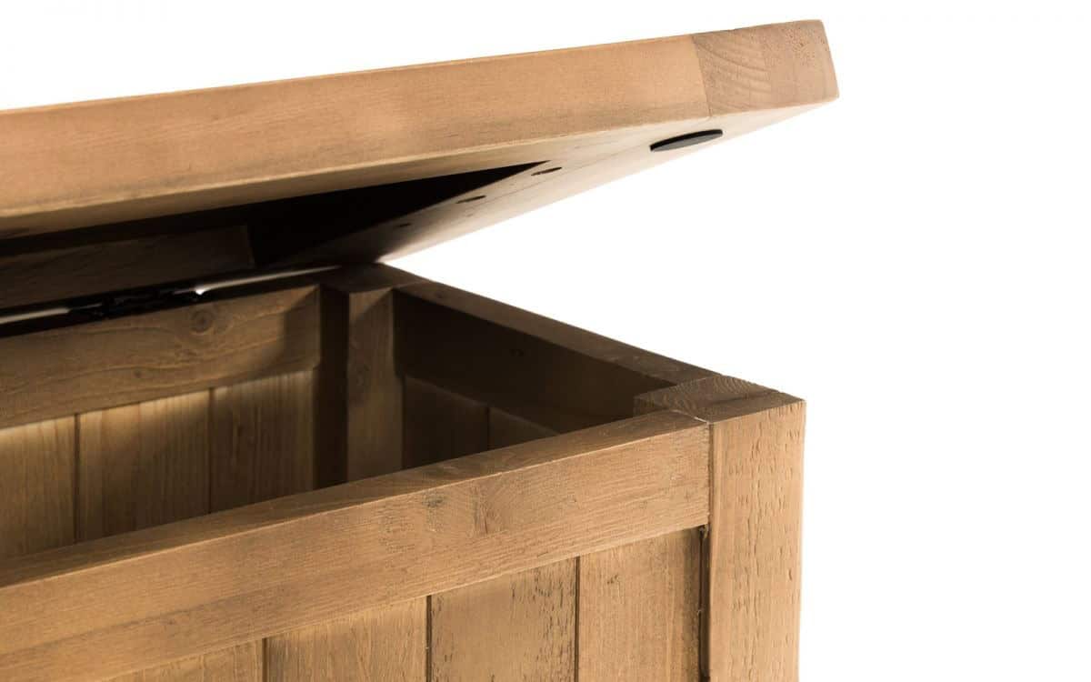 Aspendos Storage Bench - Reclaimed Pine - Image 3