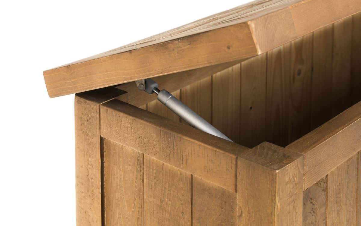 Aspendos Storage Bench - Reclaimed Pine - Image 5