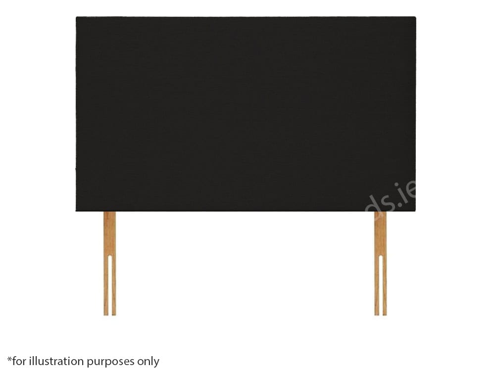 Apollo 3ft6 Bournemouth Headboard - Azzure Black | Buy Online | Beds.ie