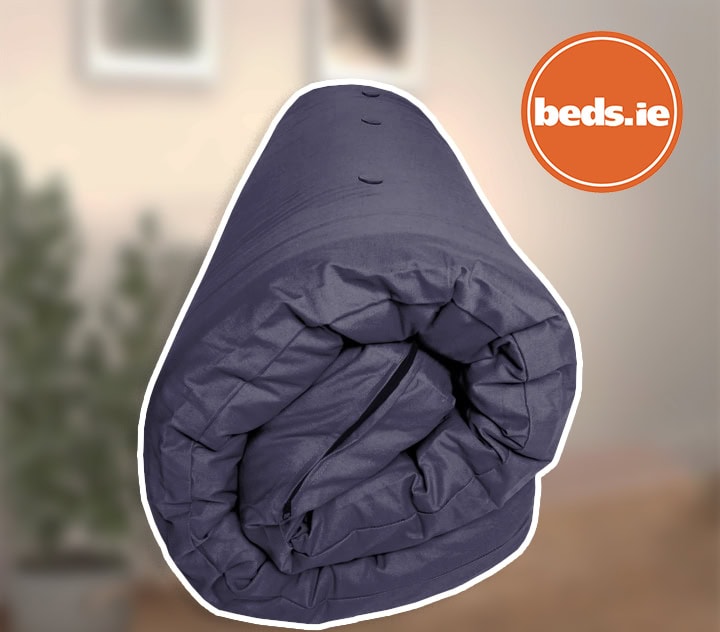 4ft6 Mito Futon Mattress - Navy - Image 3