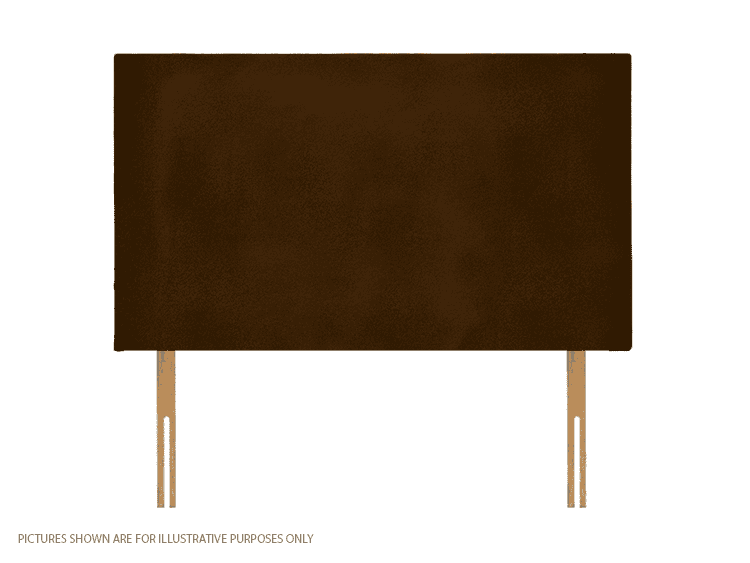 Apollo 2ft6 Bournemouth Headboard - Velvet Brown | Buy Online | Beds.ie