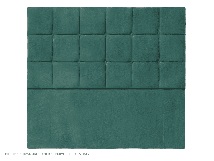 Apollo 3ft Venice Headboard - Velvet Turquoise | Buy Online | Beds.ie
