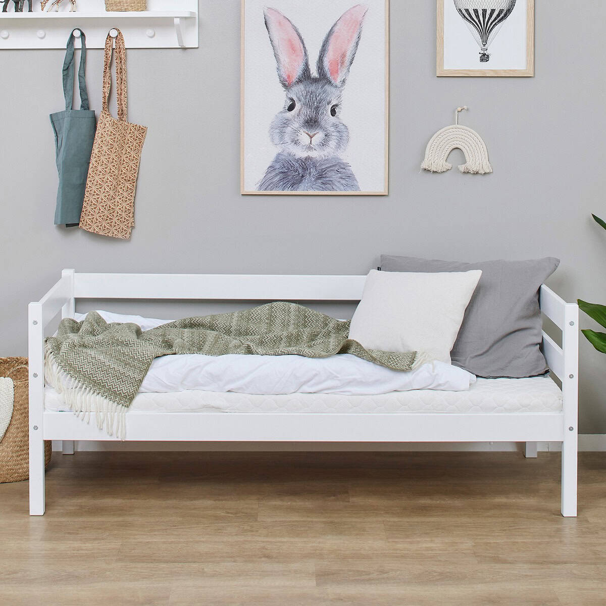 Hoppekids Shorty Daybed - White - Image 2