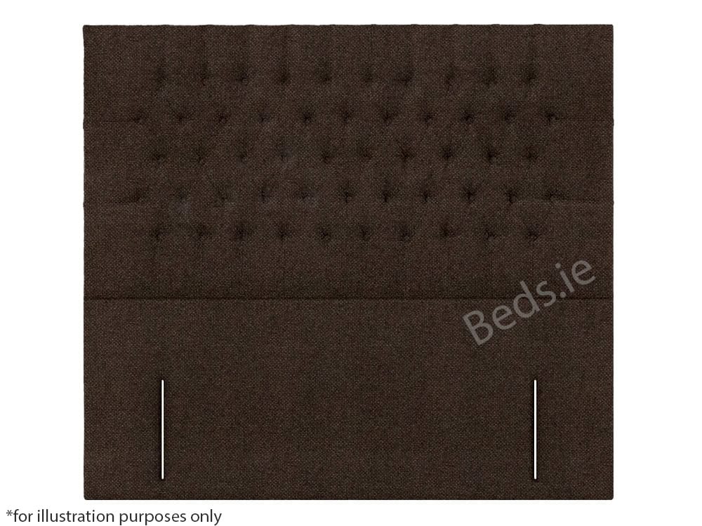 Apollo 2ft6 New York Headboard - House Brown | Buy Online | Beds.ie