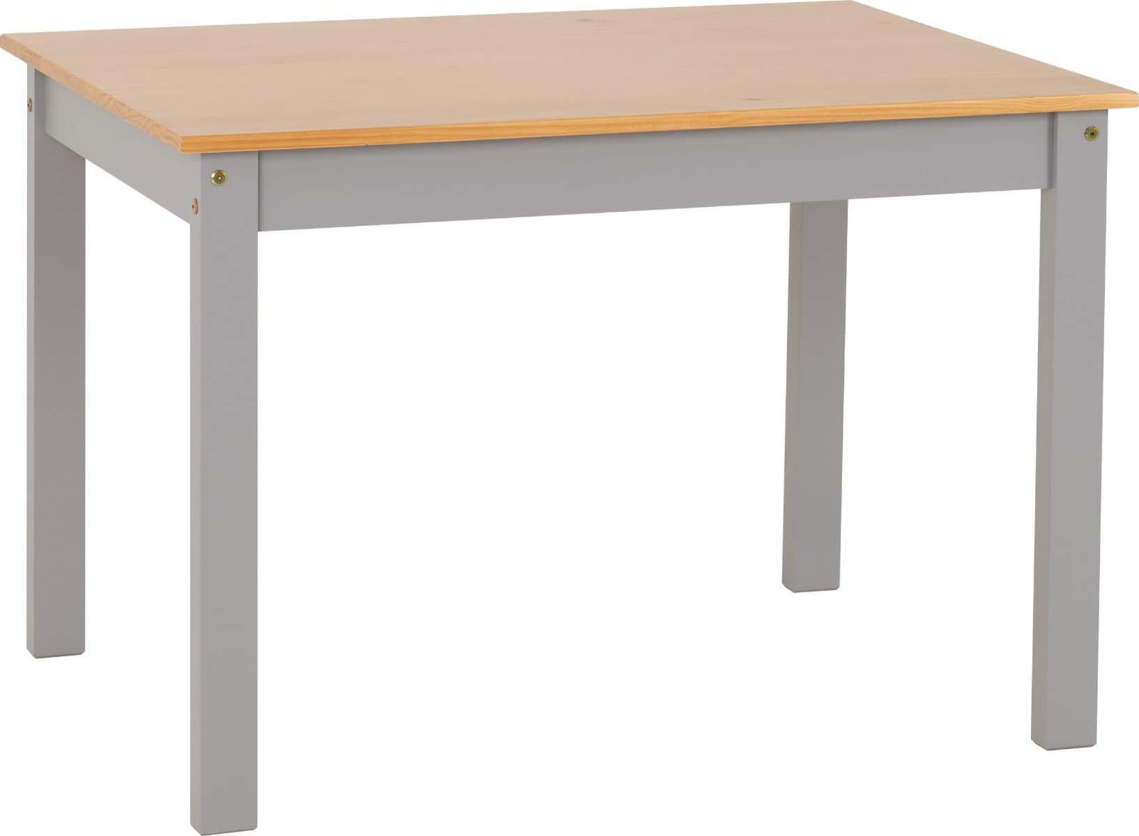 Ludlow 1+4 Dining Set - Grey Slate/Oak Lacquer - Image 4