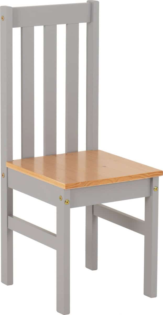 Ludlow 1+4 Dining Set - Grey Slate/Oak Lacquer - Image 9