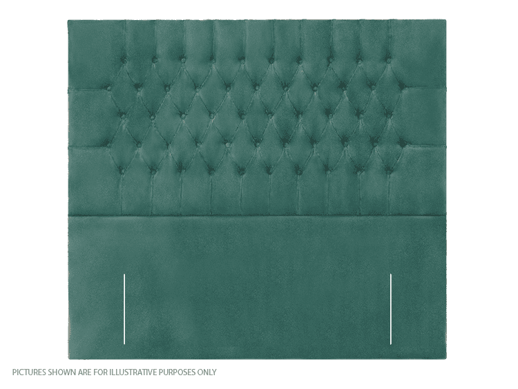 Apollo 3ft New York Headboard - Velvet Turquoise | Buy Online | Beds.ie