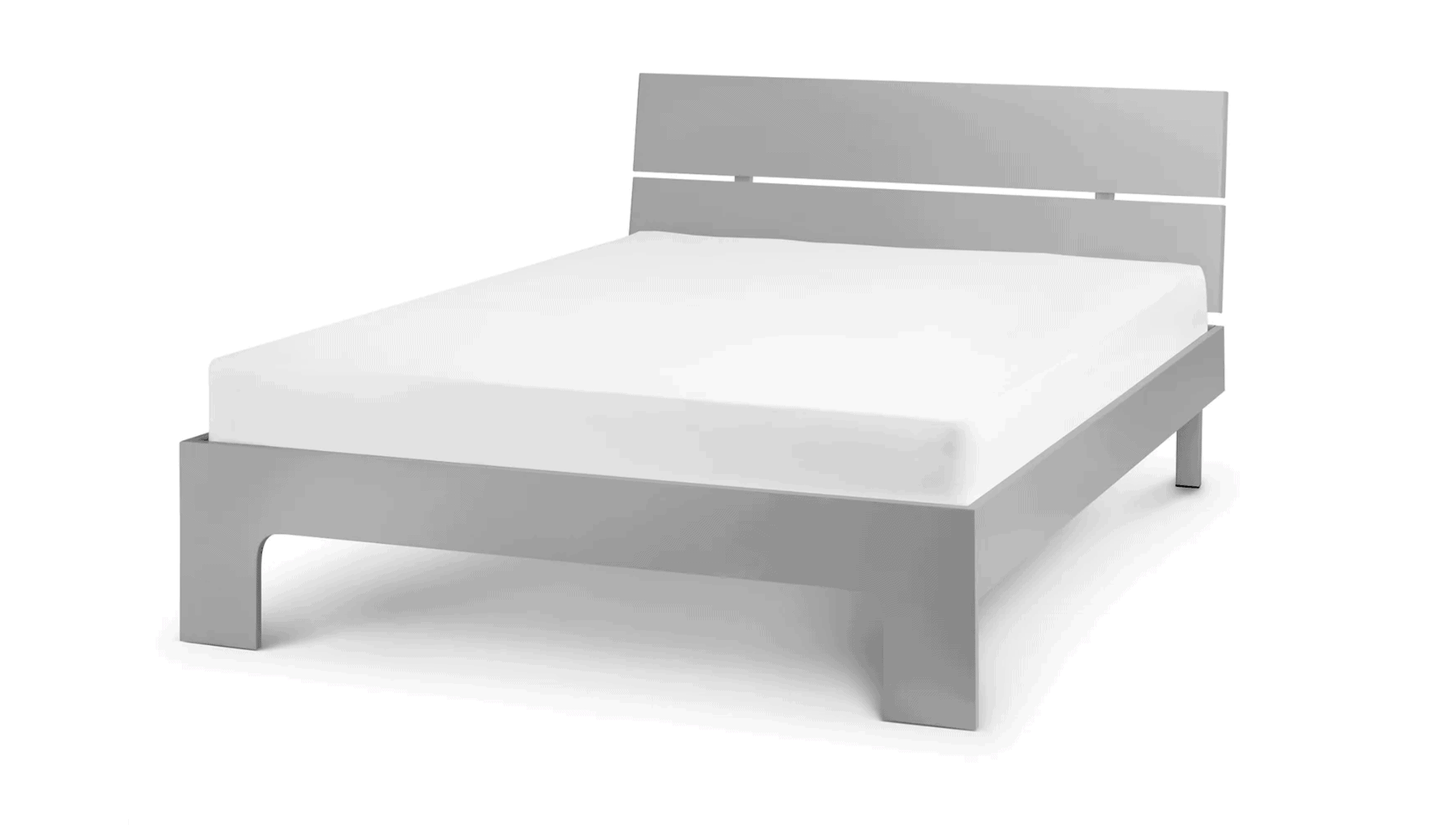 New York 5ft Bedframe - Grey - Image 2