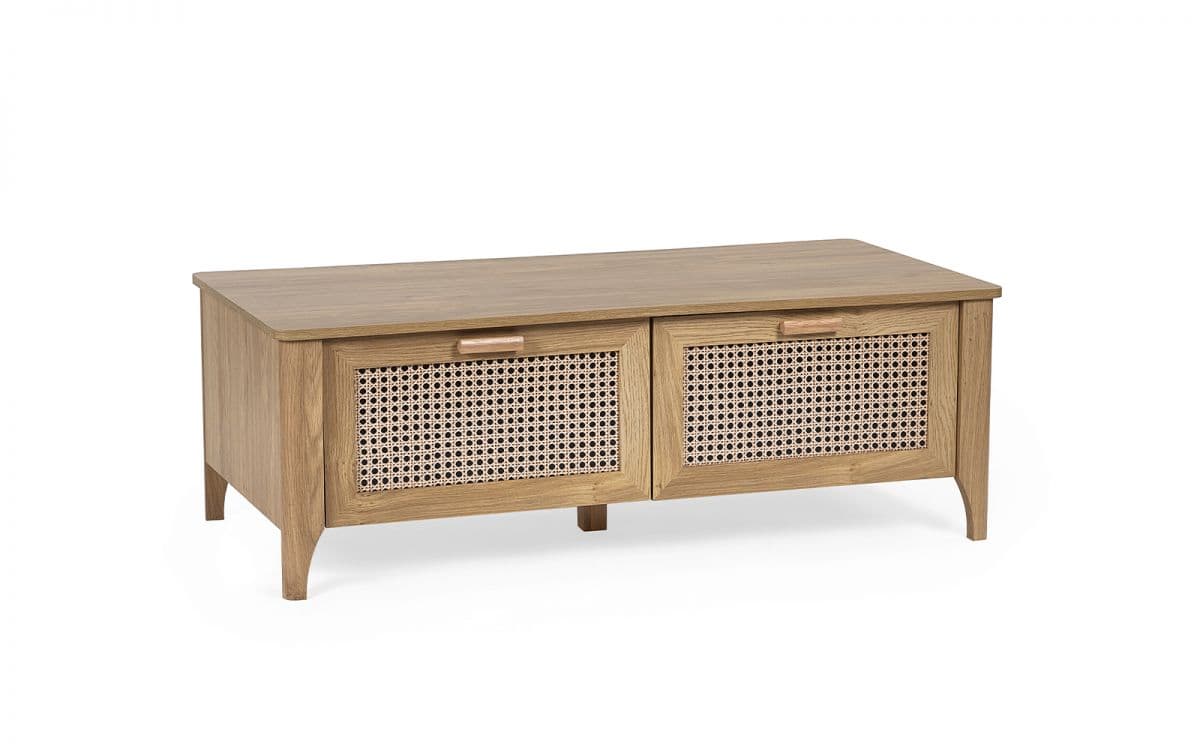 Sydenham 2 Drawer Coffee Table - Oak - Image 3