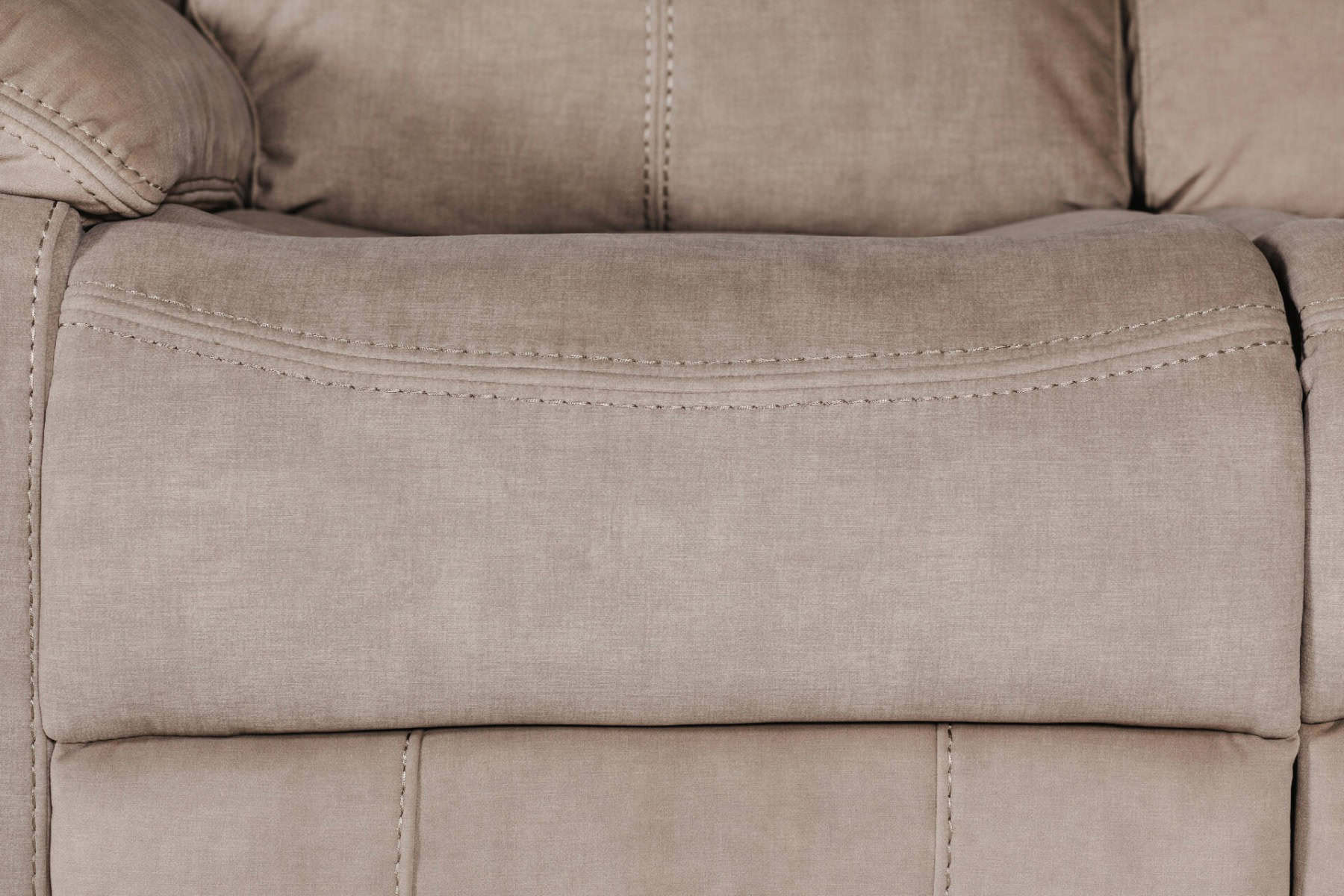 Klayton 2 Seater Manual Recliner - Khaki - Image 9