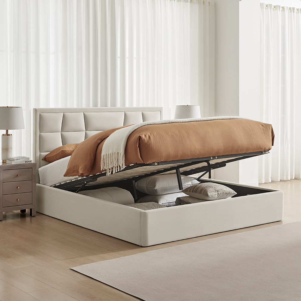 Limelight Carmen 5ft Ottoman - Natural 01