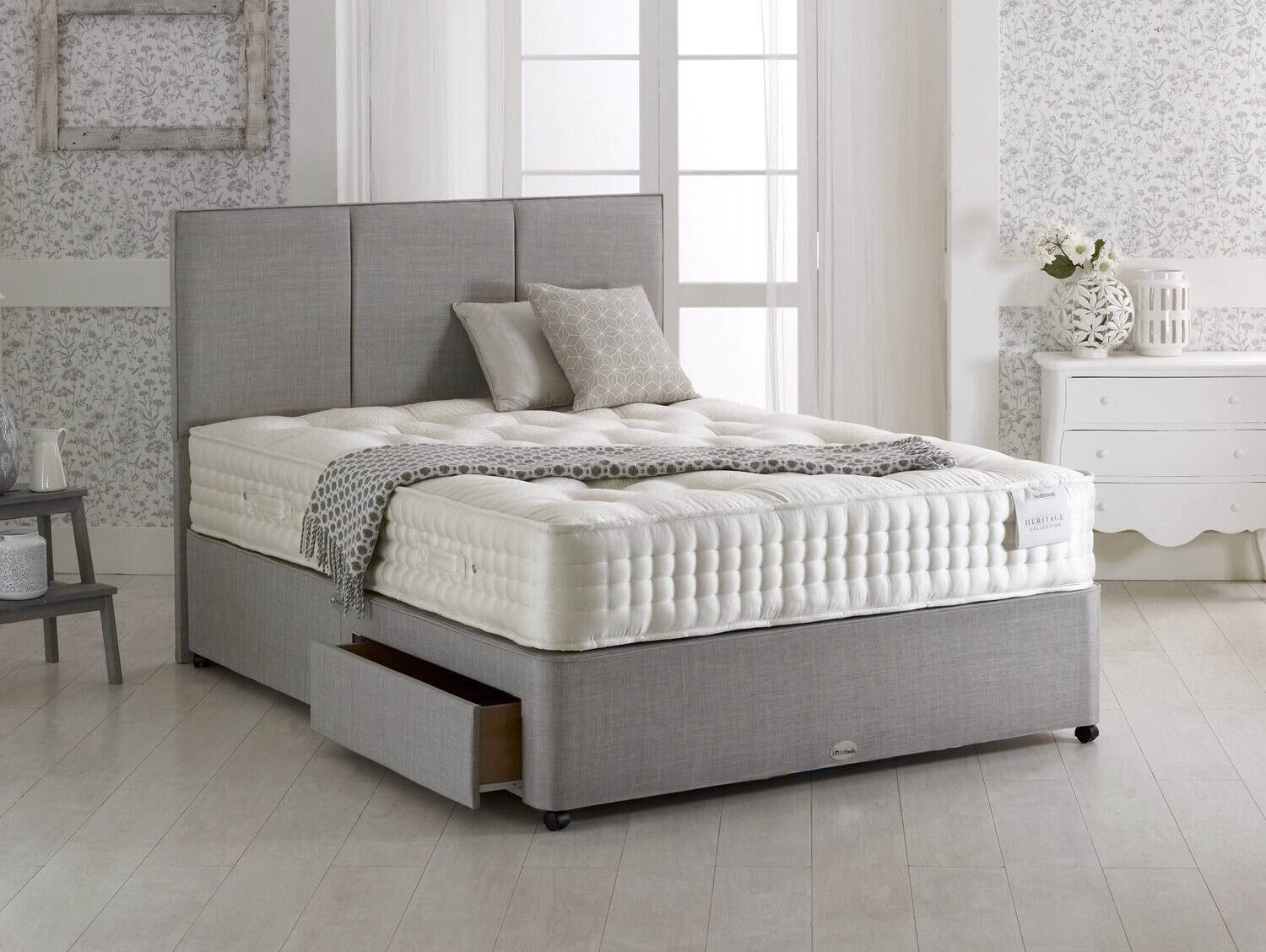 Healthbeds 6ft Luxor 2000 2 Drawer Bed | Buy Online | Beds.ie