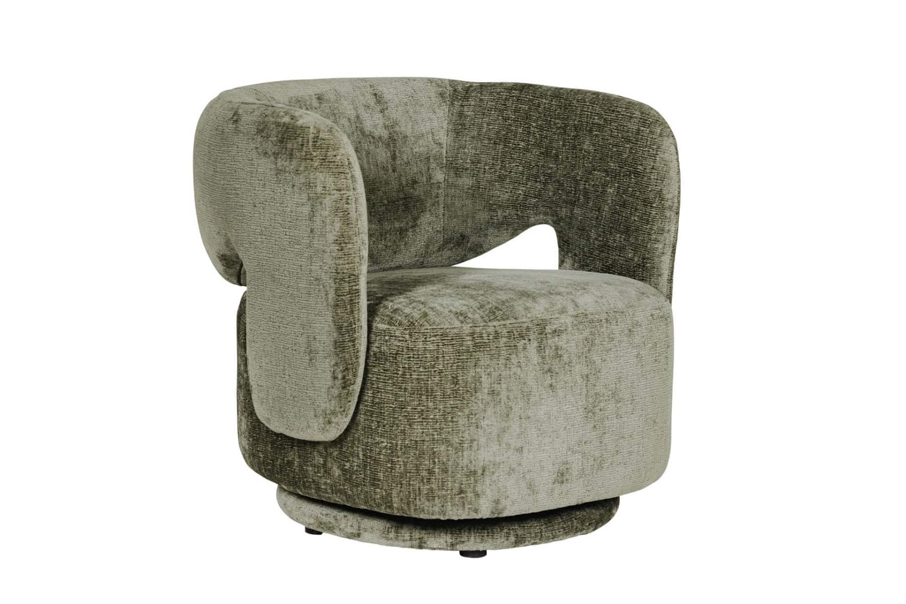 Koa Swivel Chair - Olive | Buy Online | Beds.ie