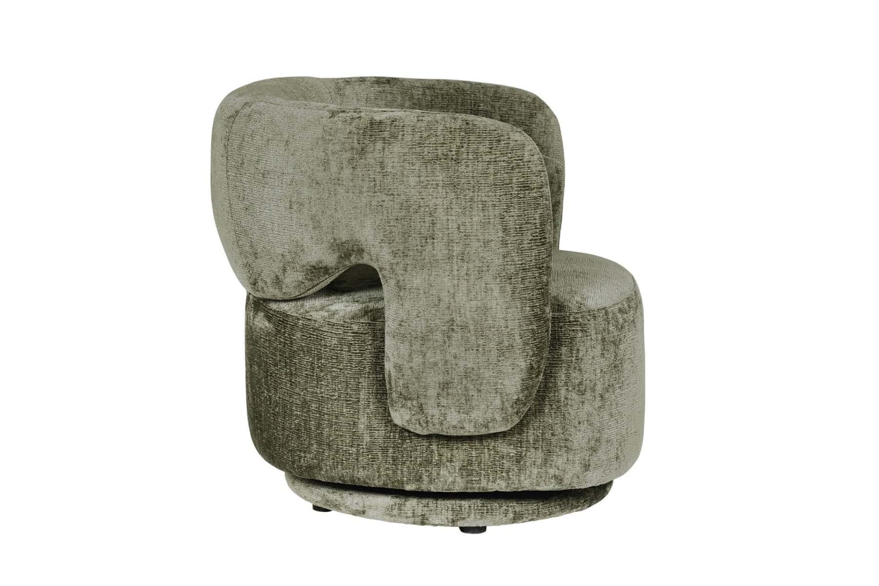 Koa Swivel Chair - Olive - Image 3