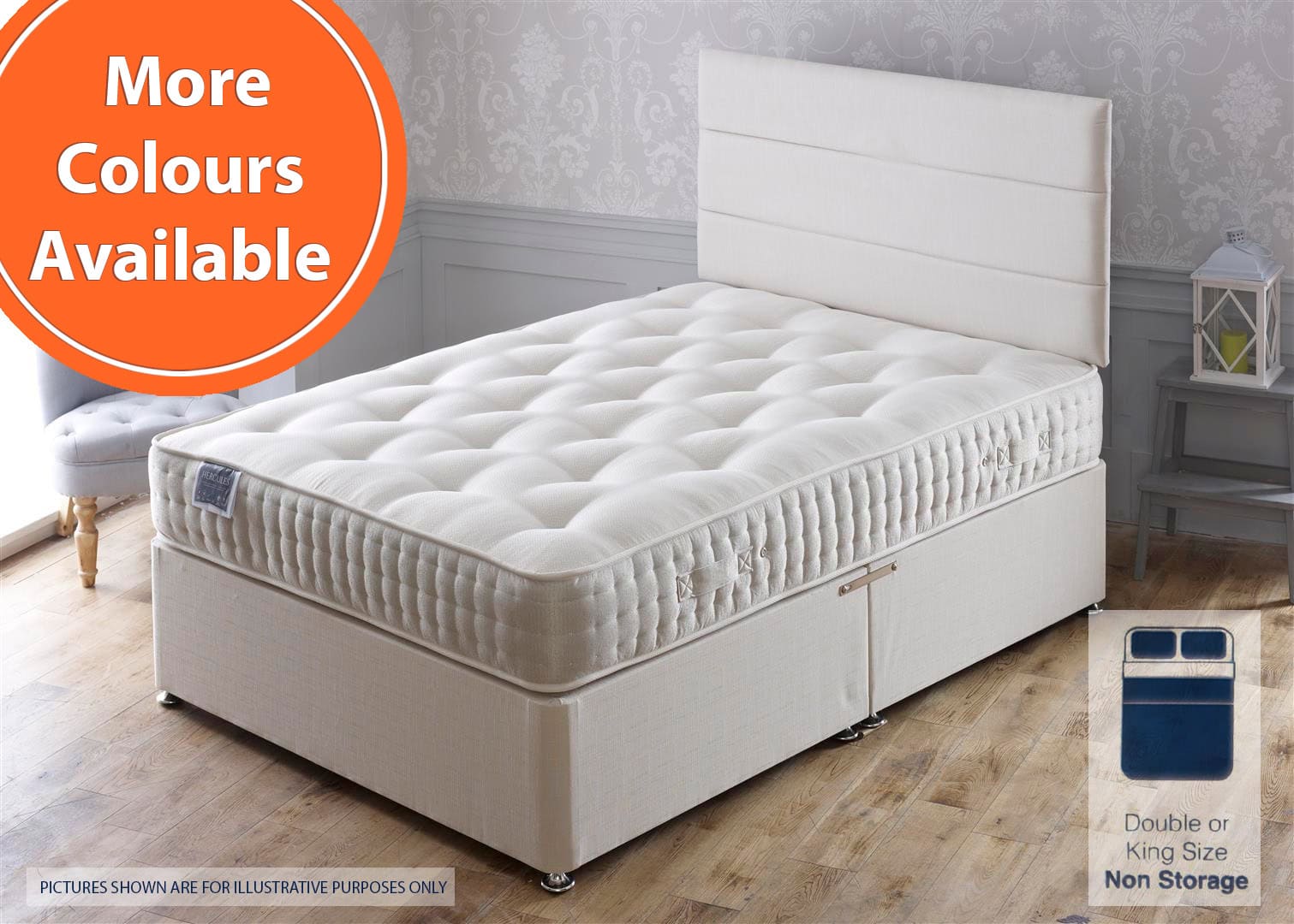 Apollo 6ft Hercules Bed | Buy Online | Beds.ie