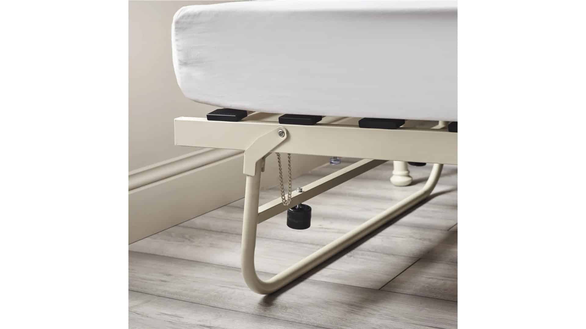 3ft Louis Day Bed with Trundle - Eggshell White - Image 5