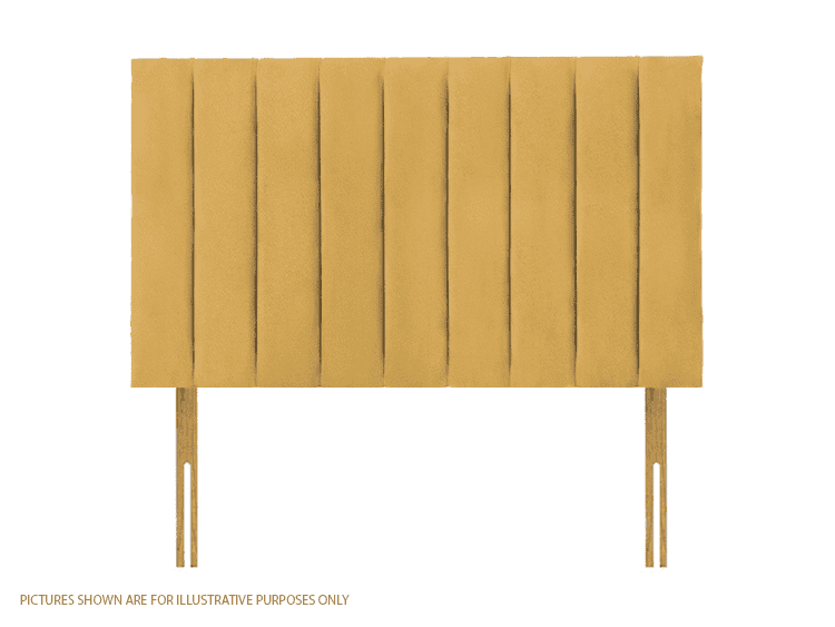 Apollo 2ft6 Dartford Headboard - Velvet Beige | Buy Online | Beds.ie