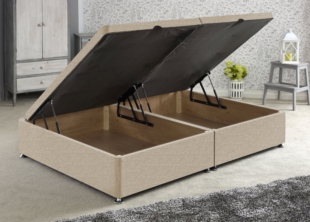 Apollo 4ft6 Beige Side Ottoman Base | Buy Online | Beds.ie