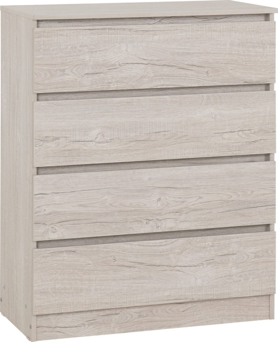 Malvern 4 Drawer Chest - Urban Snow | Buy Online | Beds.ie