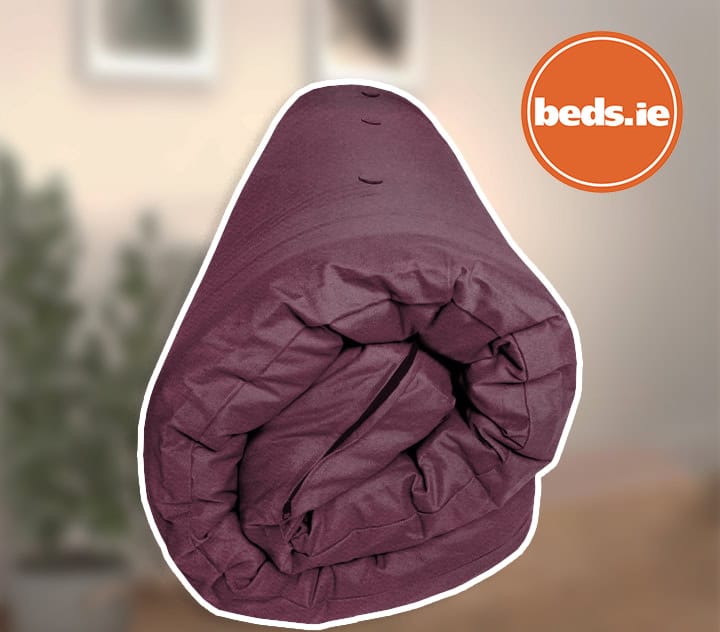 2ft6 Mito Futon Bed with Aubergine Mattress - Image 5