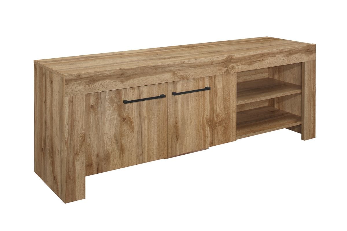 Compton TV Unit - Oak | Buy Online | Beds.ie