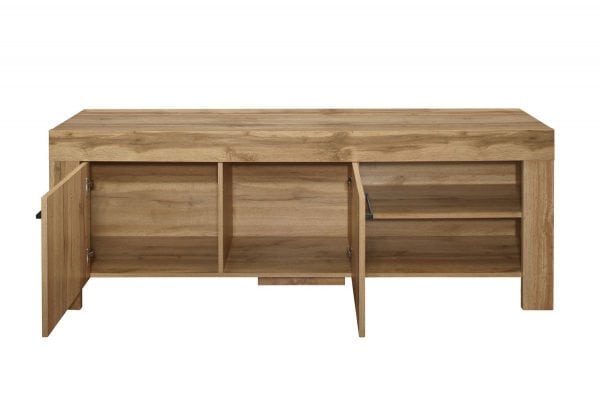Compton TV Unit - Oak - Image 3
