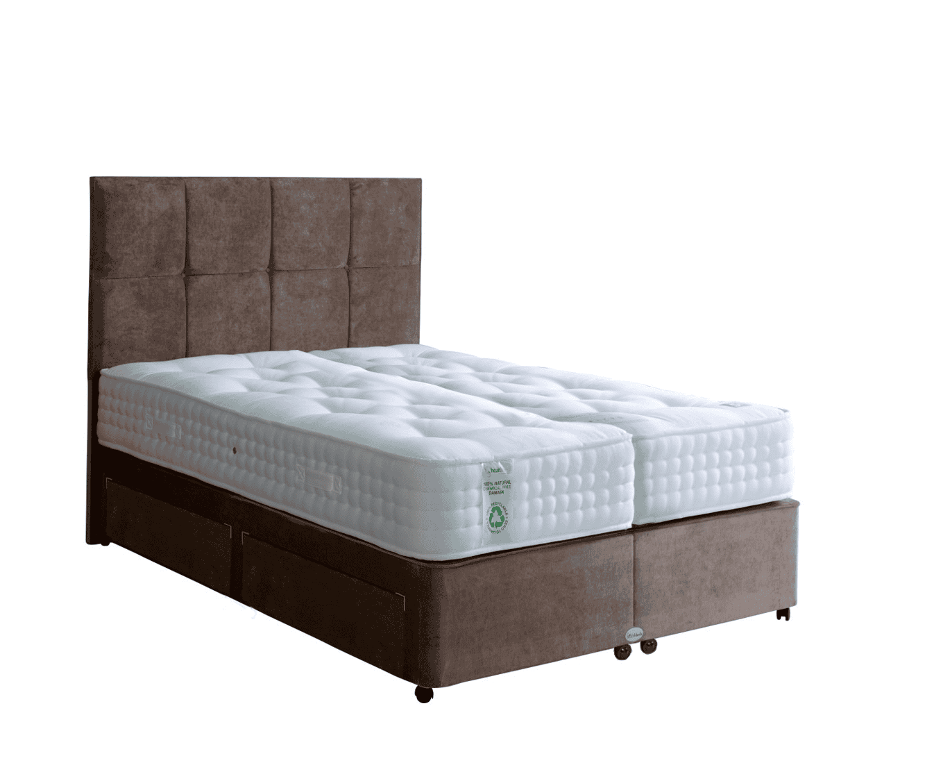 Healthbeds 6ft Genoa 2000 4 Drawer Zip & Link Bed - Image 5
