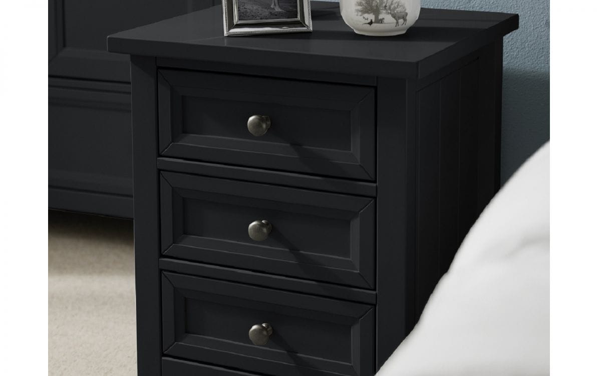 Braid 3 Drawer Beside - Anthracite - Image 2